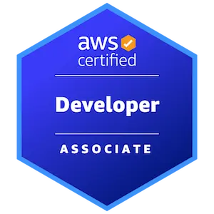badge of AWS Certified Developer - Associate